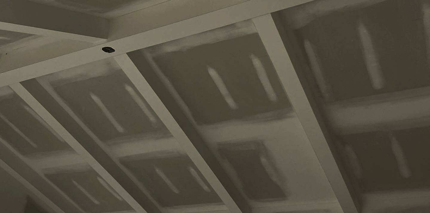 Interior drywall on a London-area commercial floor